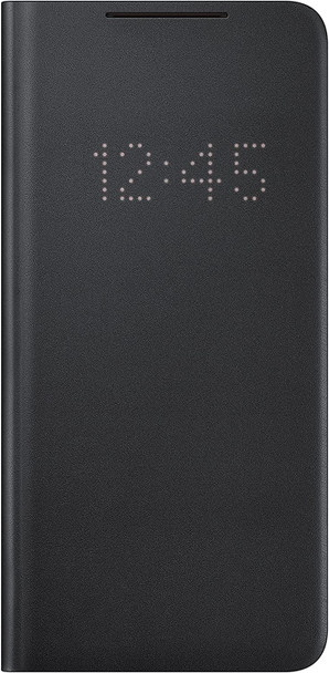 Official Samsung Galaxy S21+ 5G Smart LED View Cover Flip Case - Black