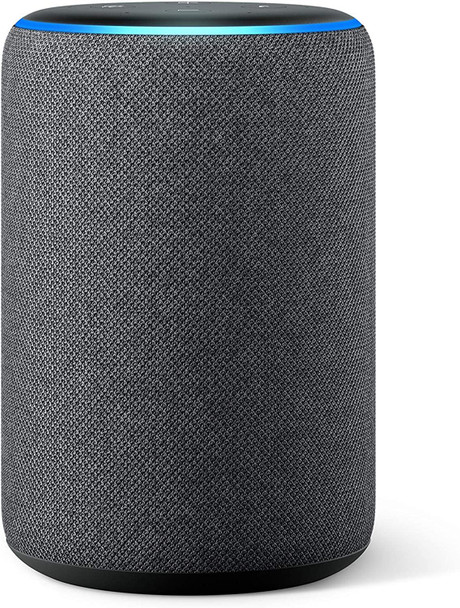 Amazon Echo (3rd Gen) Premium Bluetooth Smart Speaker with Alexa - Charcoal Fabric (UK Spec)