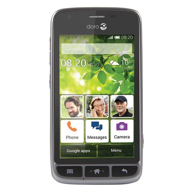 Doro Liberto 820 Mini SIM-Free Smartphone - Black/Steel  - 6707