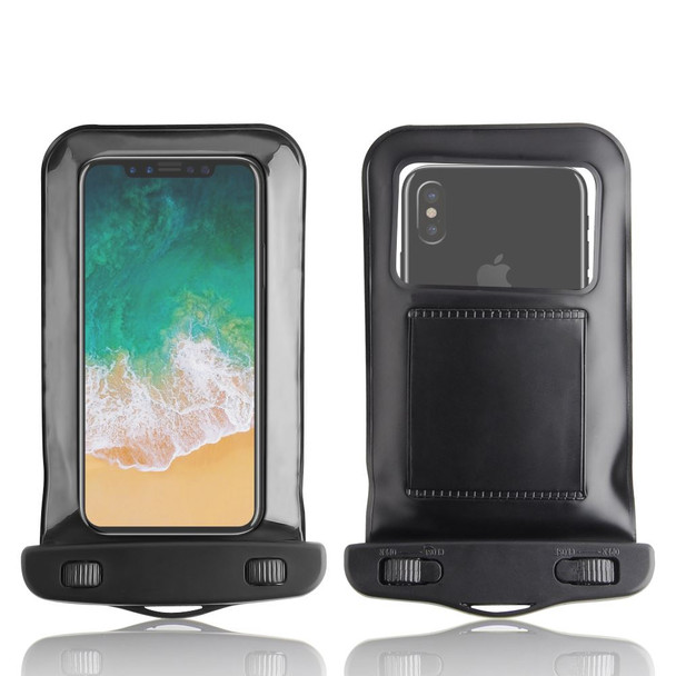 InventCase Waterproof Dustproof Bag Protective Case Cover for Apple iPhone X - Black