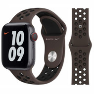 Official Apple Watch Nike Sport Band Strap 42mm / 44mm / 45mm / 49mm - Ironstone / Black