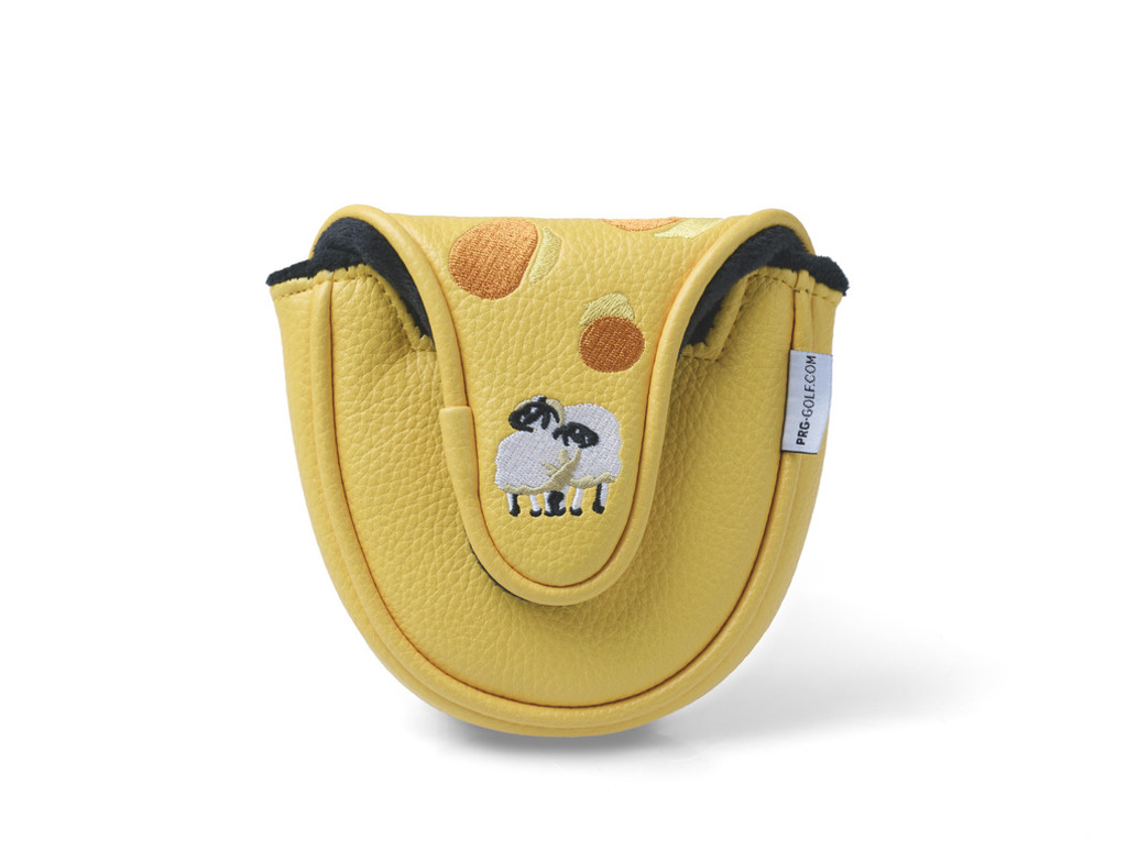 CHEESE MALLET PUTTER COVER. WHISTLING STRAITS®  LOGO EXCLUSIVELY. 