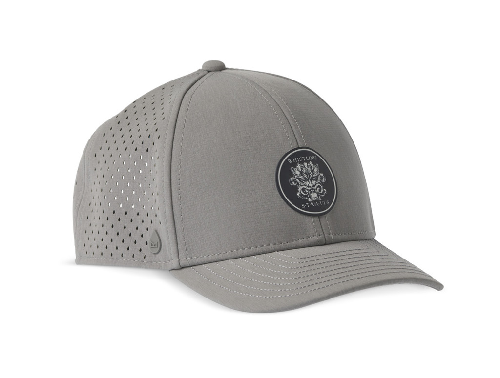 MEN'S MELIN A-GAME HYDRO HAT. WHISTLING STRAITS® LOGO EXCLUSIVELY. 4 COLOR OPTIONS.