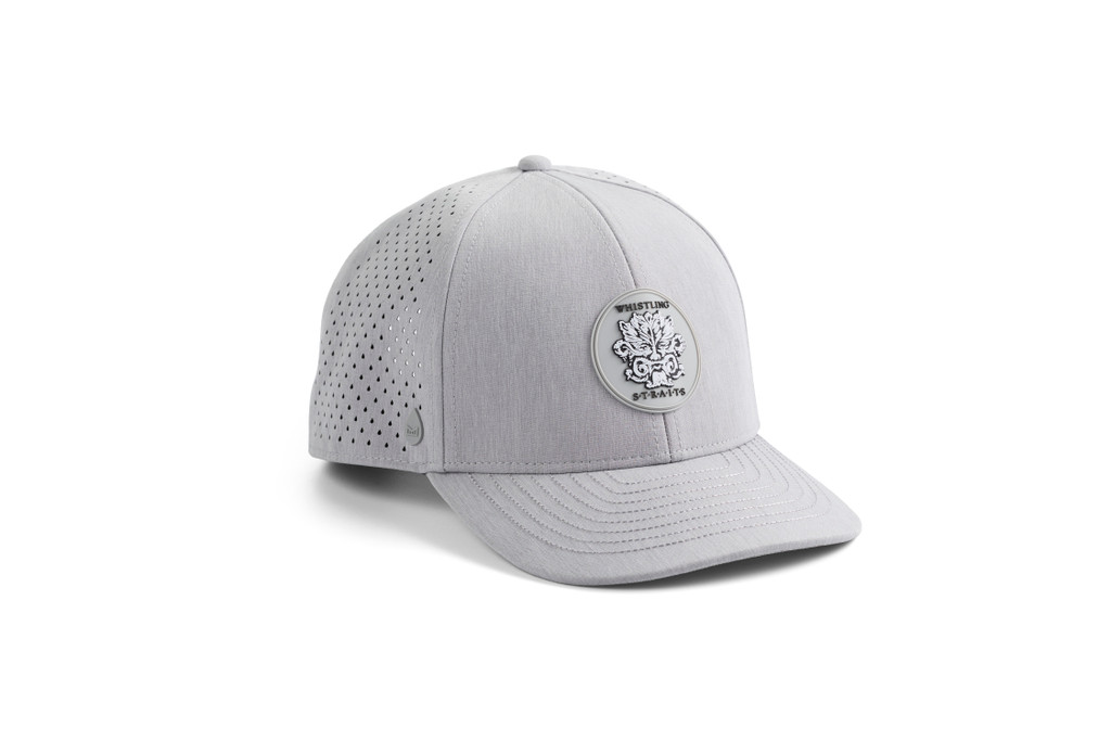 MEN'S MELIN A-GAME HYDRO HAT. WHISTLING STRAITS® LOGO EXCLUSIVELY. 4 COLOR OPTIONS.