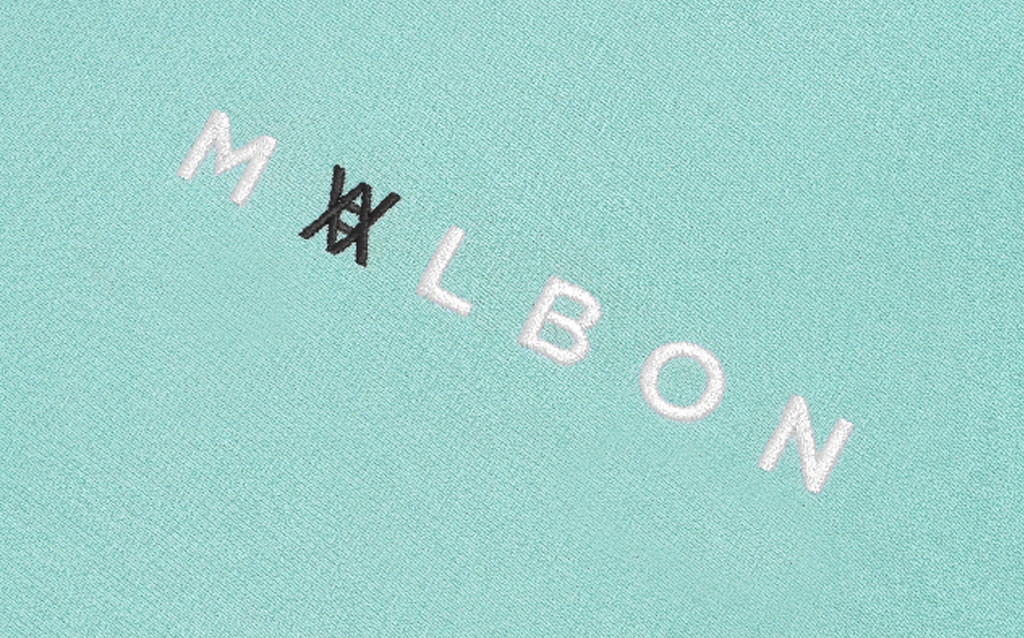 MALBON X ARSHAM IN KOHLER GREEN HOODED SWEATSHIRT - KOHLER
