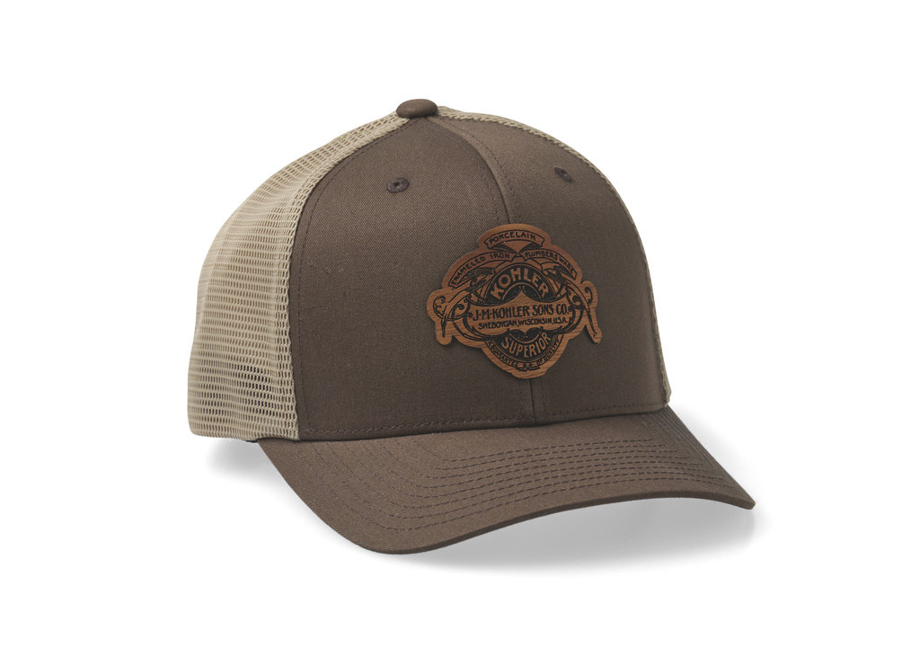 J.M. KOHLER SONS WOODEN PATCH HAT
