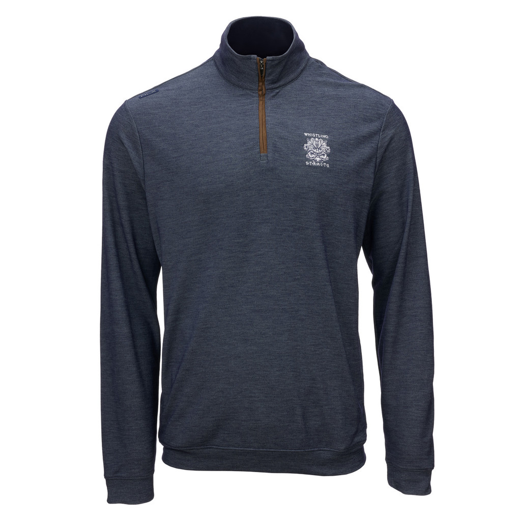 MEN'S RLX MESH KNIT 1/4 ZIP. WHISTLING STRAITS® LOGO EXCLUSIVELY