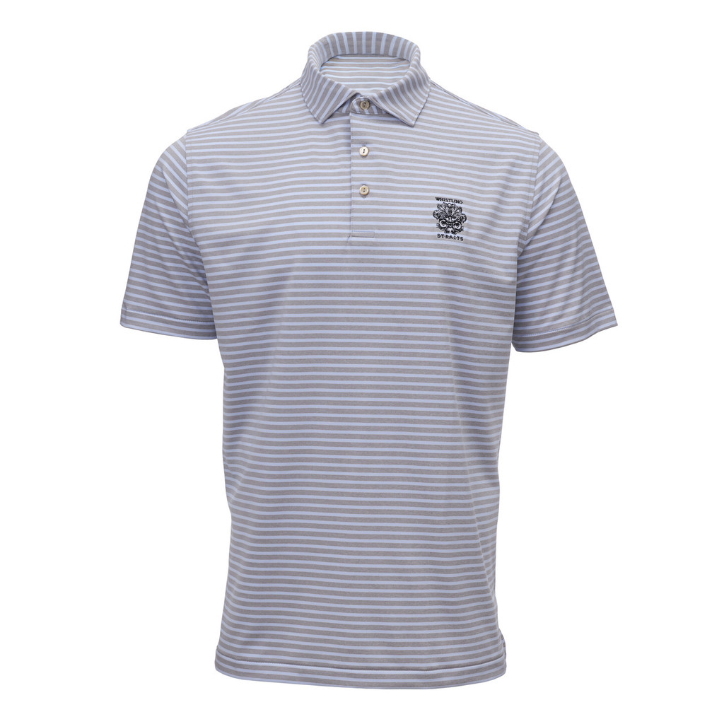 MEN'S PETER MILLAR ASHFORD PERFORMANCE JERSEY POLO. WHISTLING STRAITS® LOGO EXCLUSIVELY.