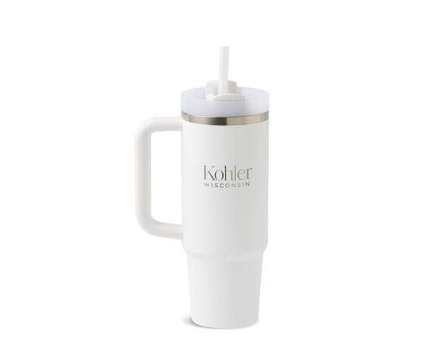 STANLEY 30 OZ.  WHITE QUENCHER TUMBLER