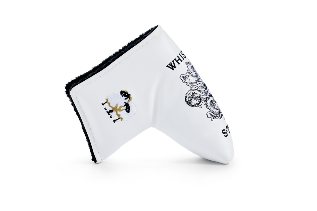 BLADE PUTTER COVER. WHISTLING STRAITS®  LOGO EXCLUSIVELY.  3 COLOR OPTIONS.