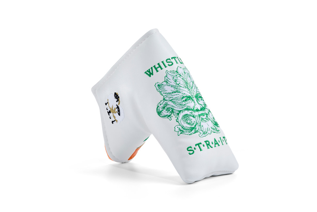 BLADE PUTTER COVER. WHISTLING STRAITS®  LOGO EXCLUSIVELY.  3 COLOR OPTIONS.