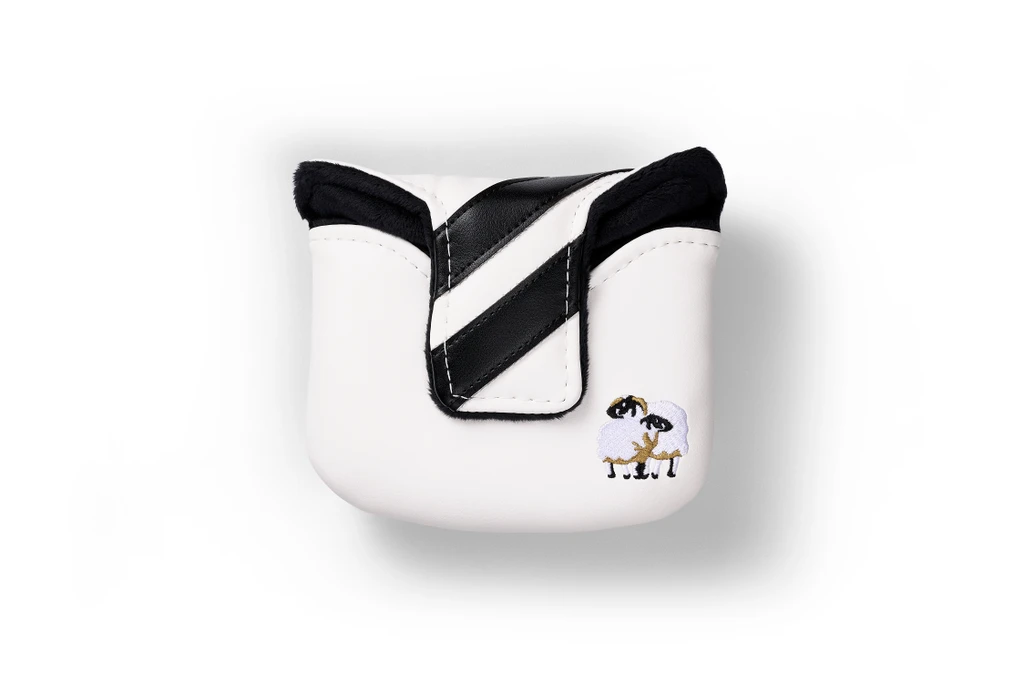 SQUARE MALLET PUTTER COVER. WHISTLING STRAITS®  LOGO EXCLUSIVELY.  3 COLOR OPTIONS.