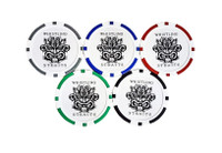 WHISTLING STRAITS AND BLACKWOLF RUN DUAL LOGOED POKER CHIP