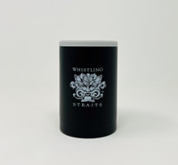 SIC CUPS 12 OZ CAN COOLER. WHISTLING STRAITS® LOGO EXCLUSIVELY. 3 COLOR OPTIONS. 