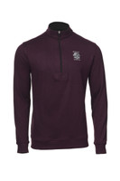 MEN'S STRAIGHT DOWN EDMONTON QUARTER-ZIP PULLOVER. WHISTLING STRAITS® LOGO EXCLUSIVLEY.  2 COLOR OPTIONS.