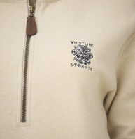 WOMEN'S STRAIGHT DOWN® VALLEY HALF ZIP. WHISTLING STRAITS® LOGO EXCLUSIVELY.
