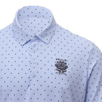 MEN'S ADIDAS ULTIMATE 365 MICRO PRINT POLO. WHISTLING STRAITS® LOGO EXCLUSIVELY. 2 COLOR OPTIONS.