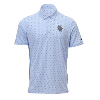 MEN'S ADIDAS ULTIMATE 365 MICRO PRINT POLO. WHISTLING STRAITS® LOGO EXCLUSIVELY. 2 COLOR OPTIONS.