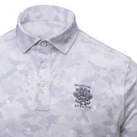 MEN'S G/FORE ICON CAMO TECH JERSEY POLO. WHISTLING STRAITS® LOGO EXCLUSIVELY. 2 COLOR OPTIONS.
