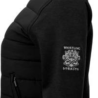 WOMEN'S TRAVISMATHEW SKYLOFT SOFT ESPRESSO MARTINI FULL ZIP. WHISTLING STRAITS® LOGO EXCLUSIVELY.