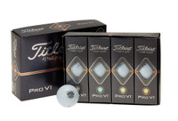 TITLEIST PRO V1 AND PROV1X LOGOED GOLF BALLS