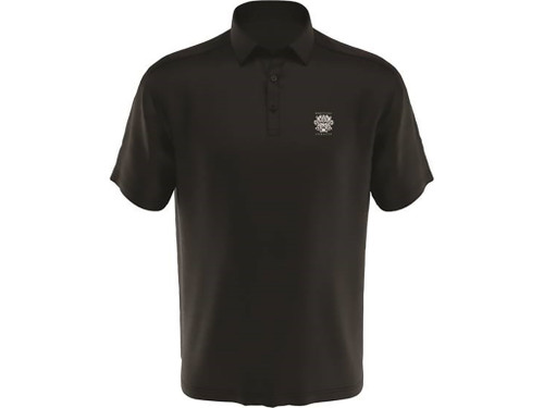 MEN'S CALLAWAY MICRO HEX SOLID POLO. WHISTLING STRAITS® LOGO EXCLUSIVELY. 2 COLOR OPTIONS.
