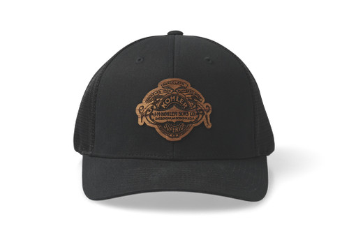 J.M. KOHLER SONS WOODEN PATCH HAT
