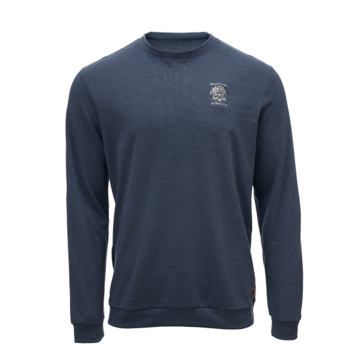 MEN'S TRAVISMATHEW CLOUD CREWNECK SWEATER. WHISTLING STRAITS® LOGO EXCLUSIVELY. 
