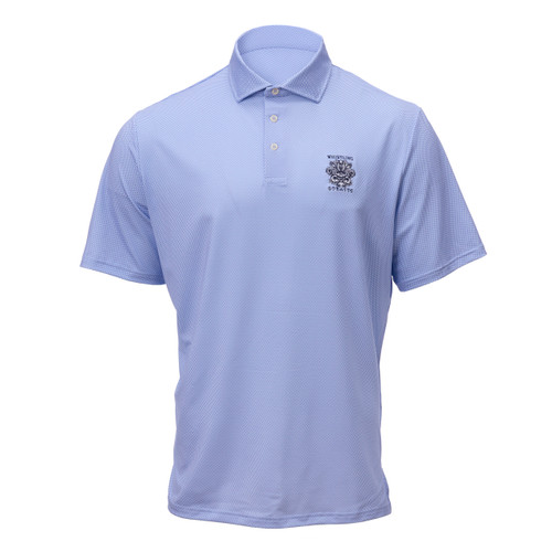 MEN'S RLX TAILORED FIT PERFORMANCE BEEKMAN DECO JERSEY POLO. WHISTLING STRAITS® LOGO EXCLUSIVELY.