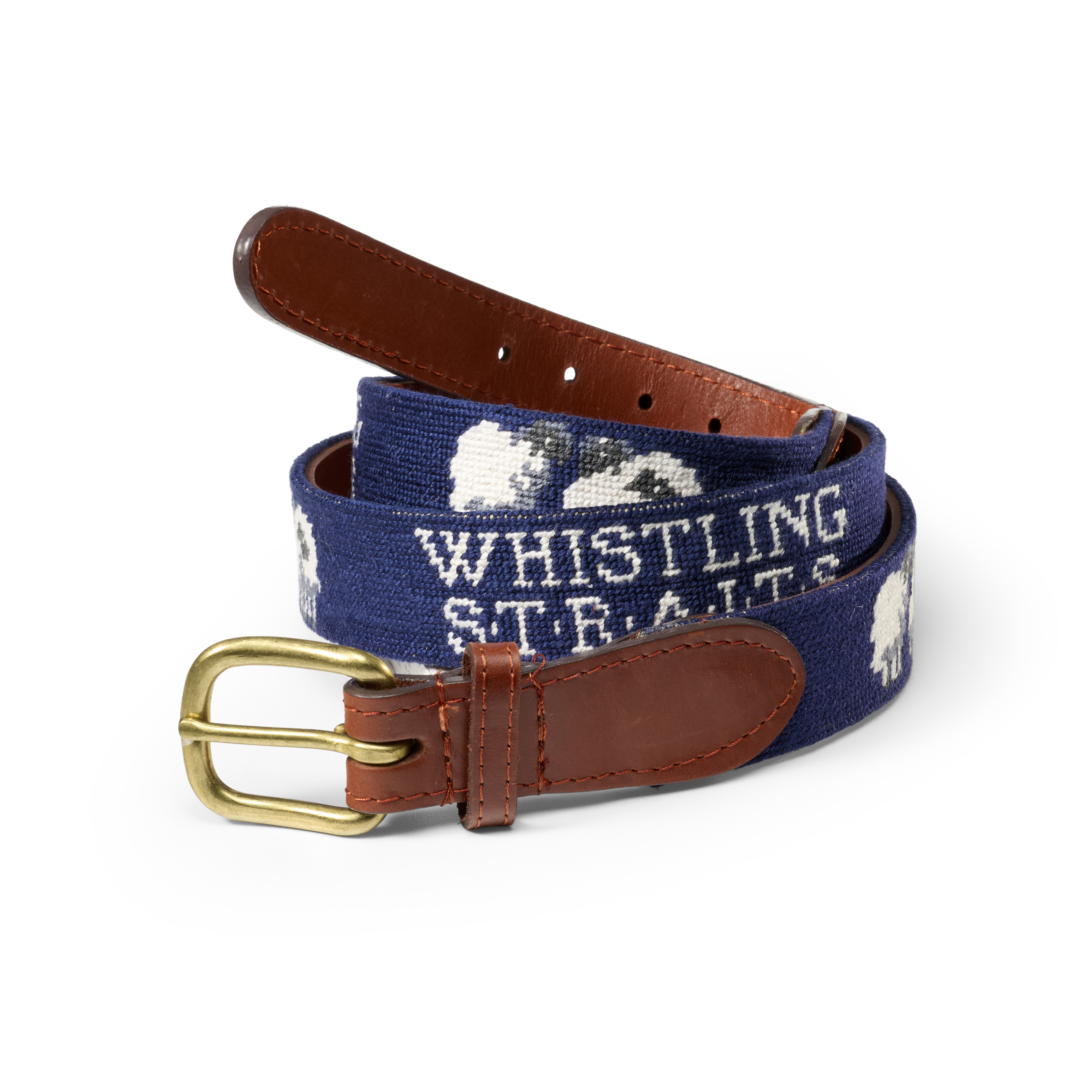 MEN'S SMATHERS & BRANSON WHISTLING STRAITS SHEEP BELT. - KOHLER