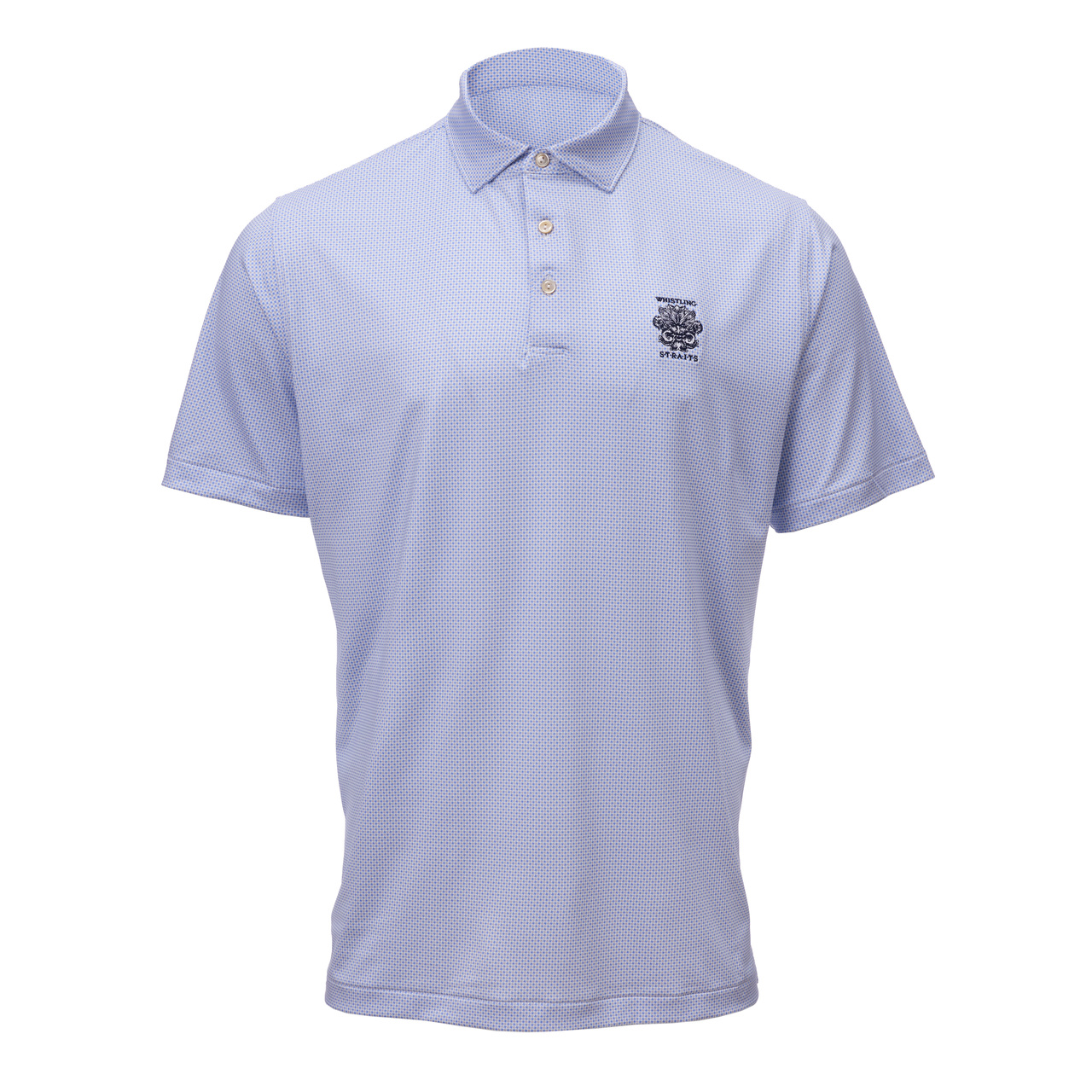 MEN'S PETER MILLAR PHOENIX PERFORMANCE JERSEY POLO. WHISTLING