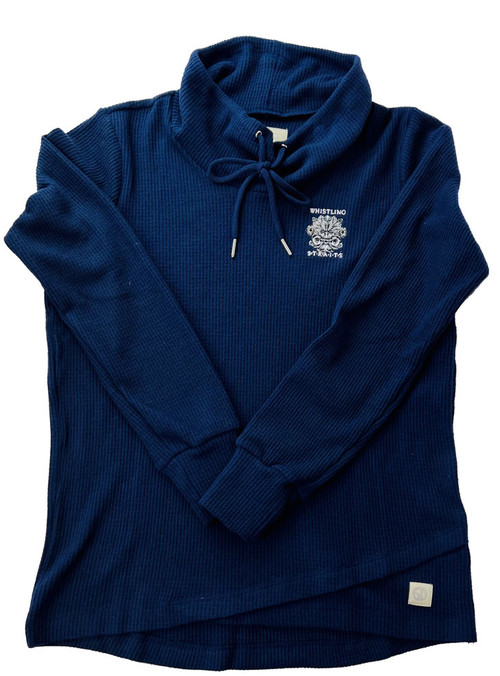 トップス STILL BY HAND SILKETE COTTON SWEAT NAVY STILL BY HAND 