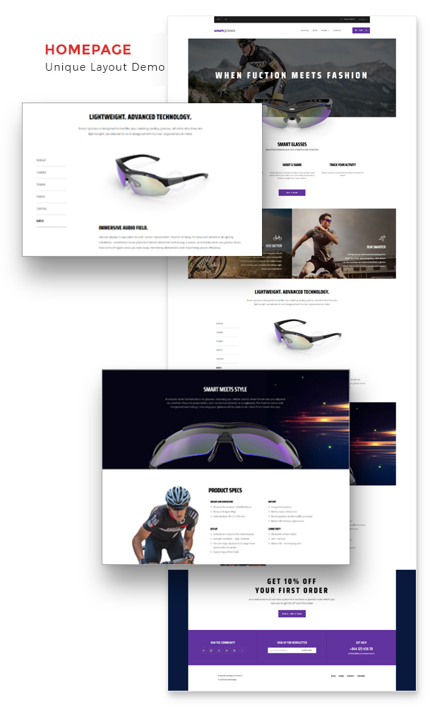 Single Product Homepage