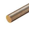 0.687 (11/16 inch) x 72 inches, C544-H04 Phosphor Bronze Round Rod