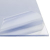 0.118 (1/8 inch) x 24" x 24", Polycarbonate Clear Plastic Sheet, Plexiglass, Acrylic Replacement, Thermoforming