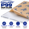 0.060", Gallery P99 Non-Glare Acrylic Sheet