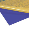 0.177" (3/16 inch) x 24" x 48", Acrylic, Plexiglass Plastic Sheet, Cast, Blue 2051