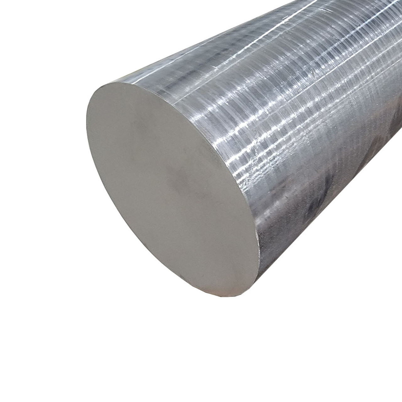 6.000 (6 inch) x 1 inches, 347 Stainless Steel Round Rod, Rough Turned
