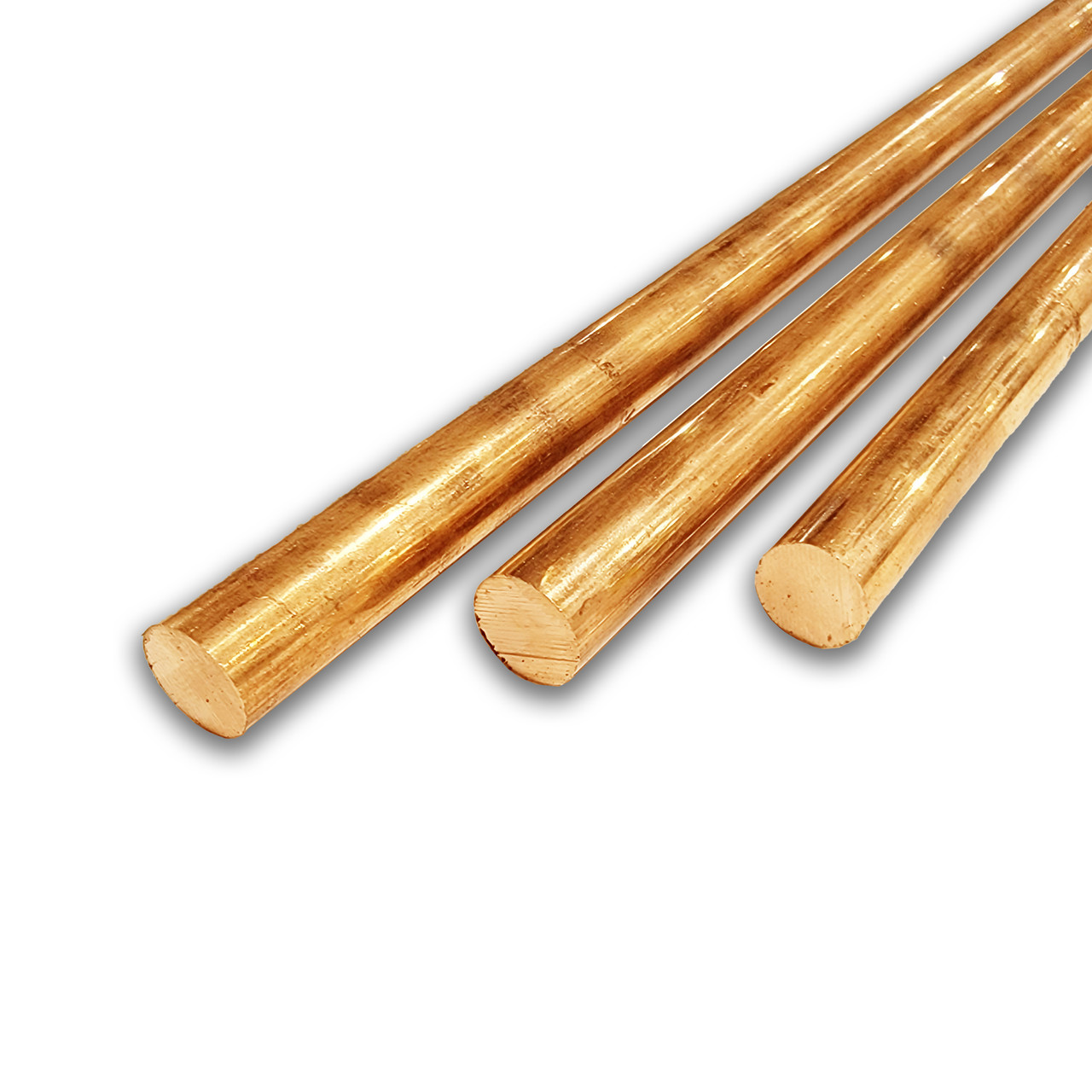0.437 (7/16 inch) x 12 inches (3 Pack), C314-H02 Commercial Bronze Round Rod