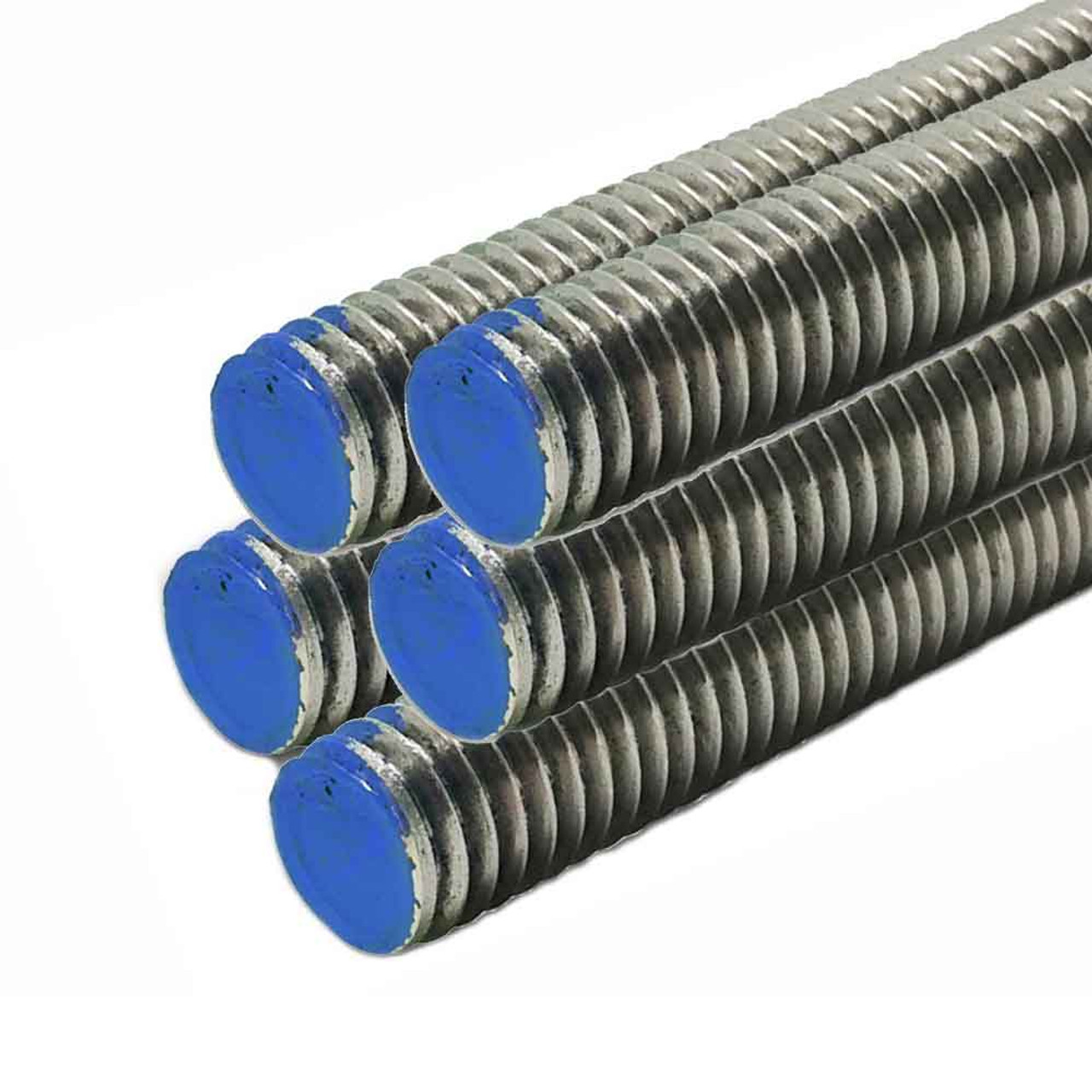 1 inch - 8 TPI, Length: 36 inches (5 Pack), Stainless Steel Fully Threaded Rod