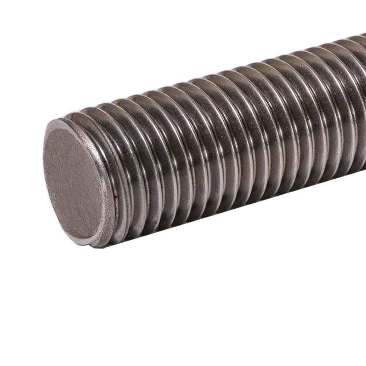 1/2 - 13 TPI x 72 inches, Low Carbon Steel Threaded Rod, Zinc Coated