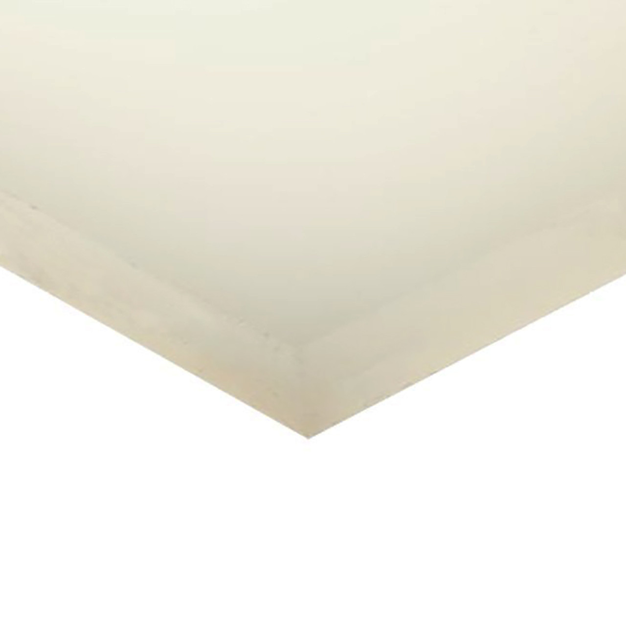 1" x 11" x 24", Polypropylene Plastic Sheet, Natural