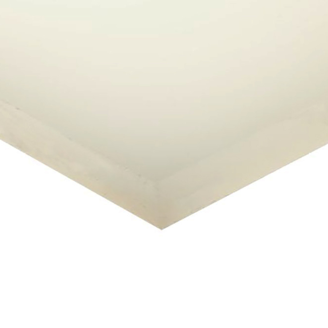 1" x 24" x 48", Polypropylene Plastic Sheet, Natural