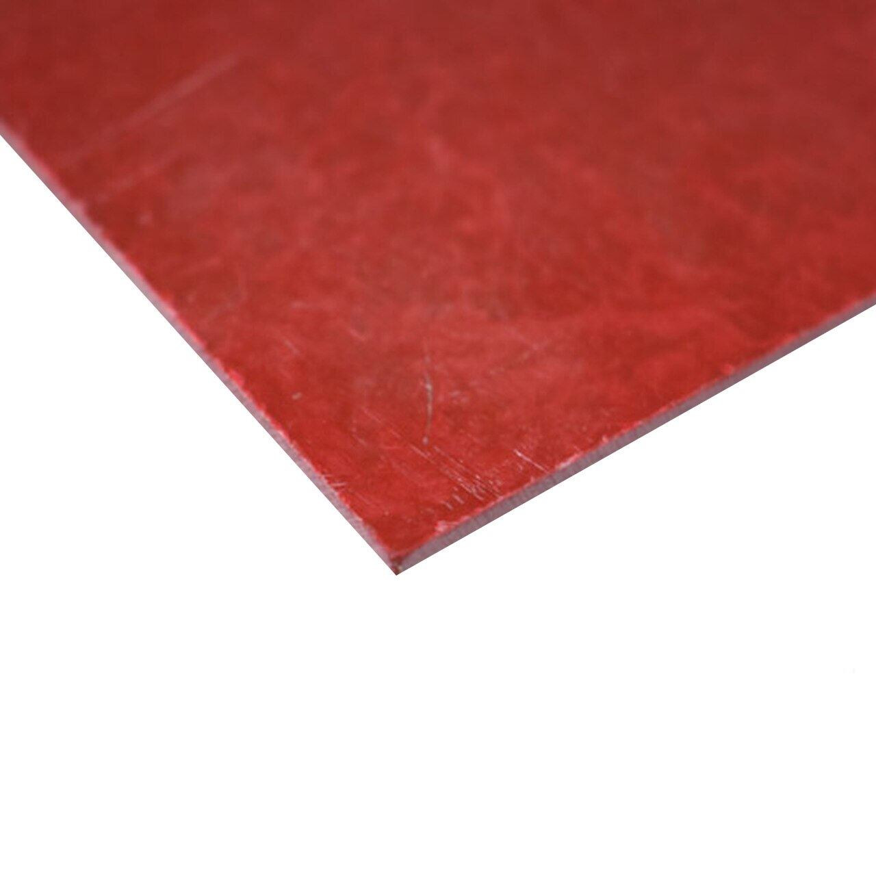 0.063" x 12" x 12", GPO-3 Glass Laminate Sheet, Red