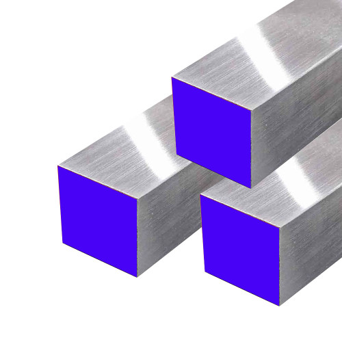 0.500" x 0.500" x 12" (3 Pack), 6061-T6511 Aluminum Square Bar