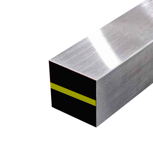 2" x 2" x 12", 7075-T651 Aluminum Square Bar