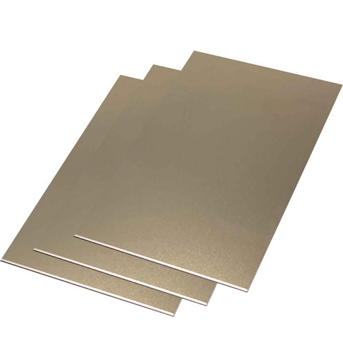 0.063" x 6" x 12", 6061-T6 Aluminum Sheet, (3 Pack)