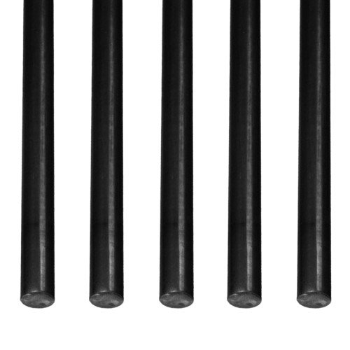 0.250 (1/4 inch) x 12 inches (5 Pack), 1144 Stressproof Steel Round Rod, Cold Finished