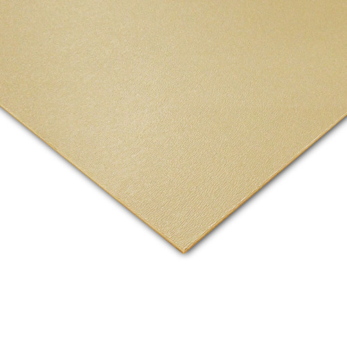 0.047" x 47" x 54", Kydex, Royalite Fire Rated Plastic Sheet, PC Level Haircell, Tan