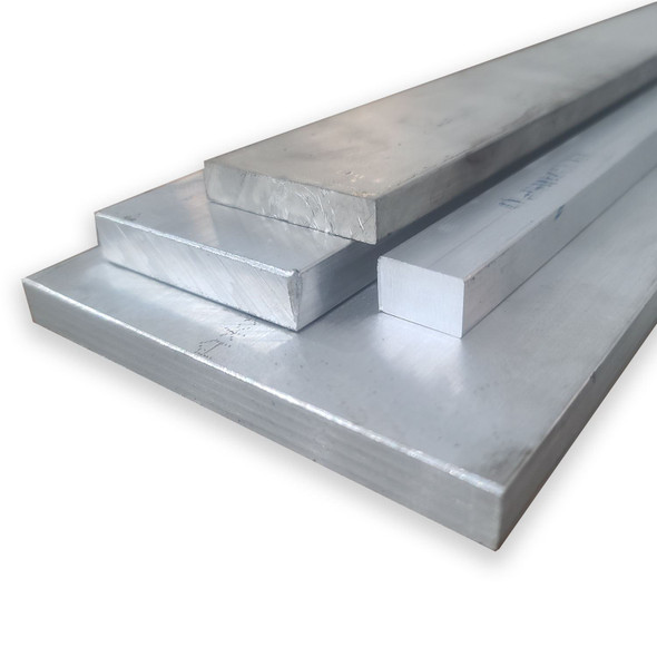 1/4" x 1" x 36" (3 Pack), 6061-T6511 Aluminum Flat Bar